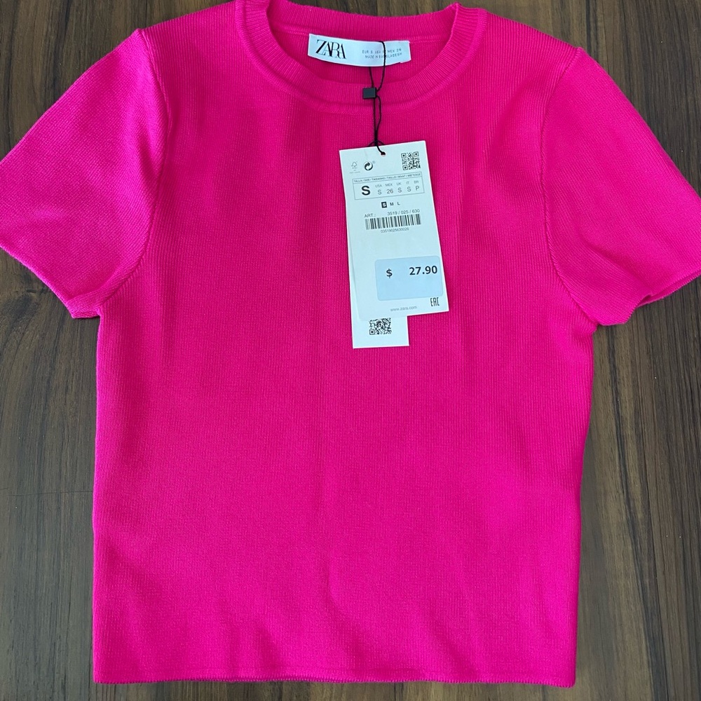 Zara crop sweater